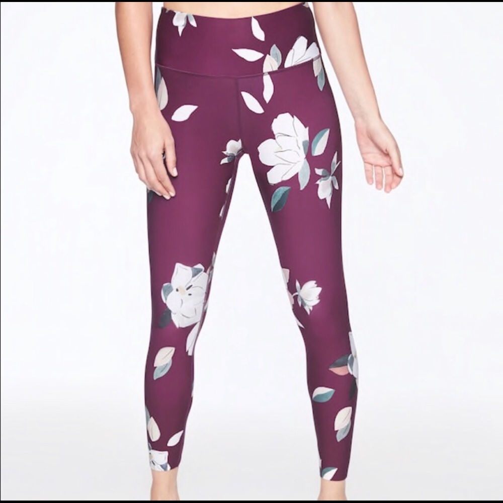 ❌SOLD❌Athleta Floral Elation 7/8 Leggings